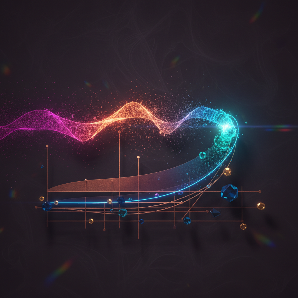 A detailed chart illustrating how niche targeting reduces wasted ad spend over time